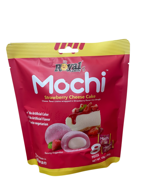 Royal Family Mochi Strawberry Cheesecake